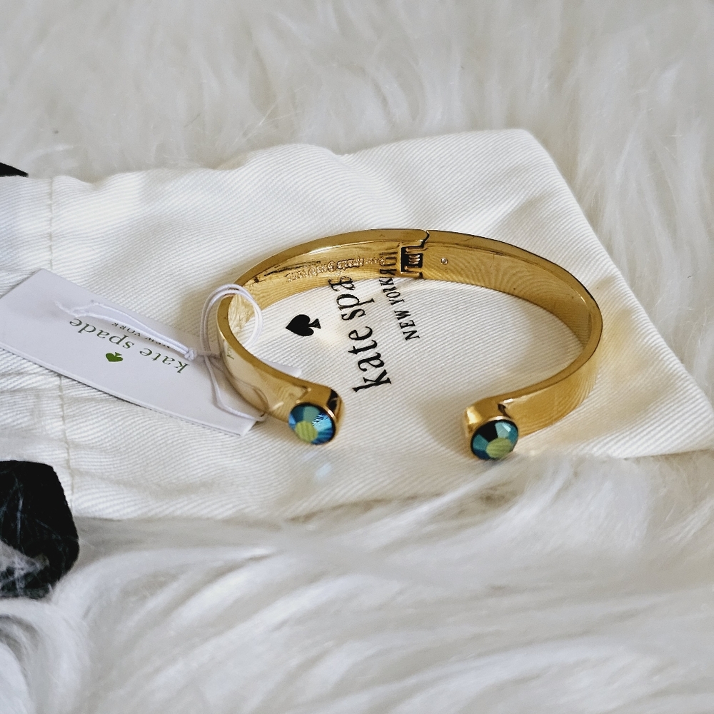 NWT Kate Spade Forever Gems Hinge Bracelet